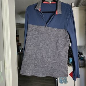 lululemon athletica Blue and Gray Lightweight Jacket